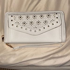 Womens wristlet plus phone carrier